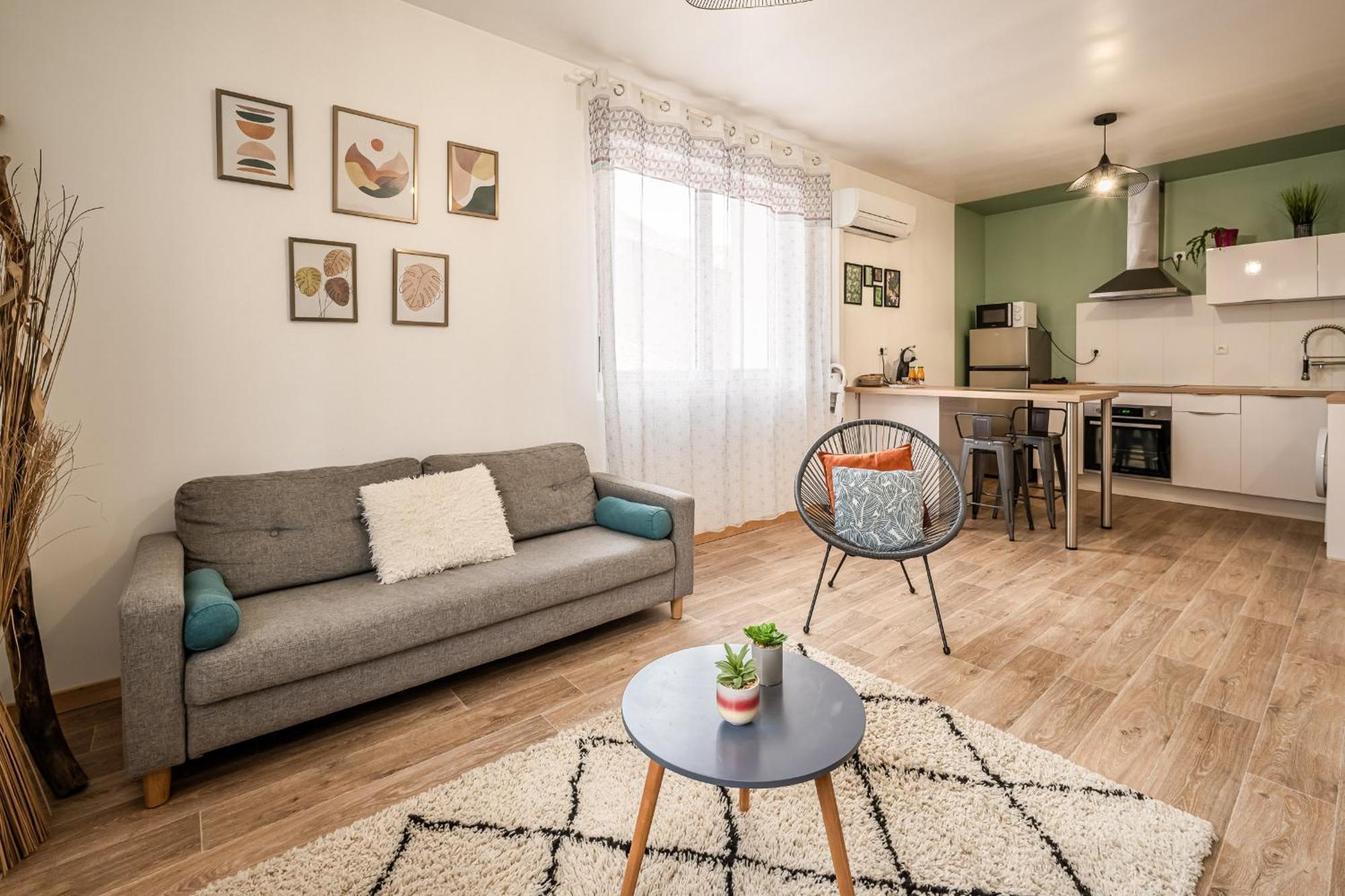 Cosy Green Clim Wifi Centre Ville 2 Pers Lezignan-Corbieres Exterior foto